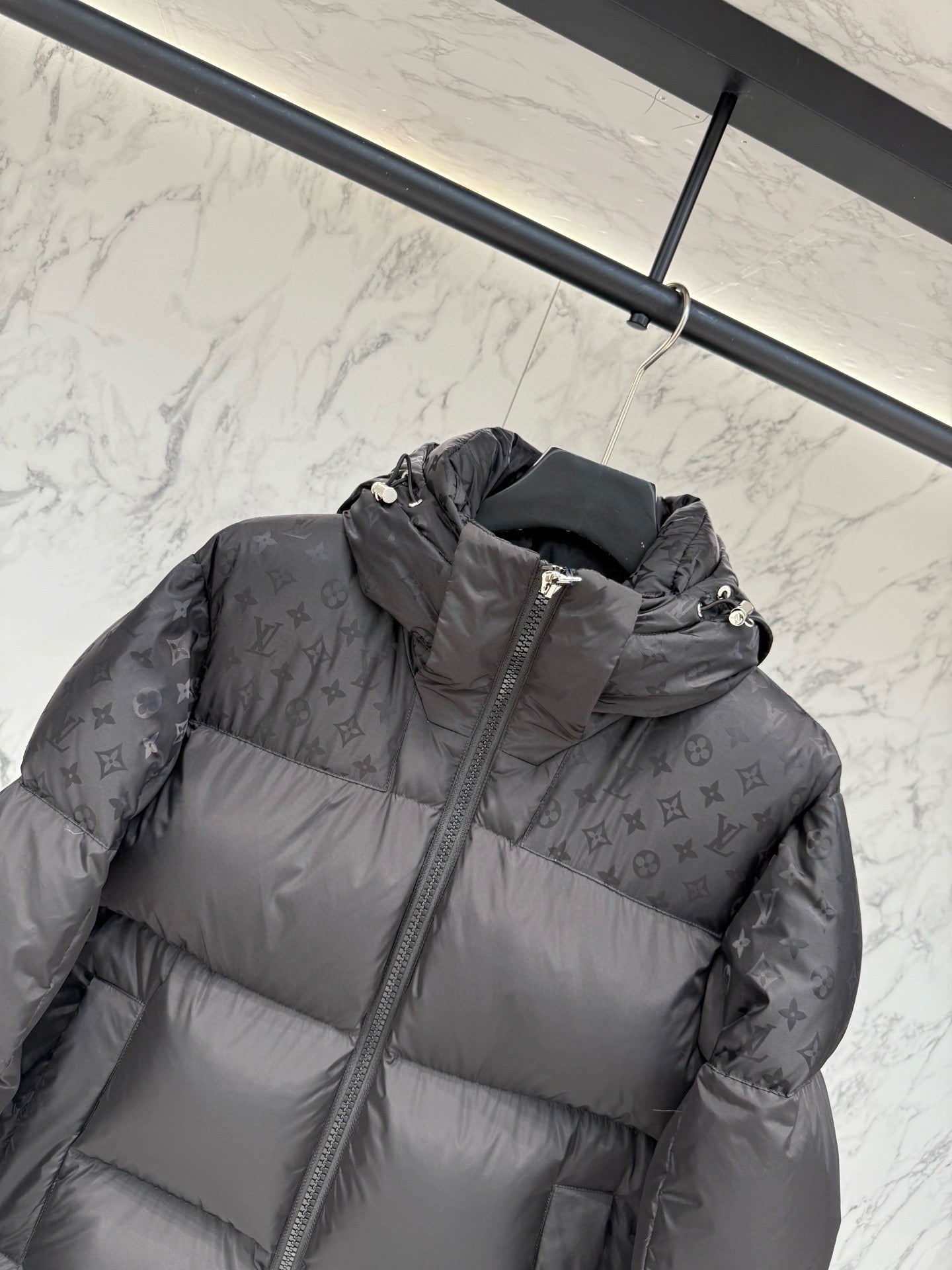 LV Placed Monogram Ecodown Blouson