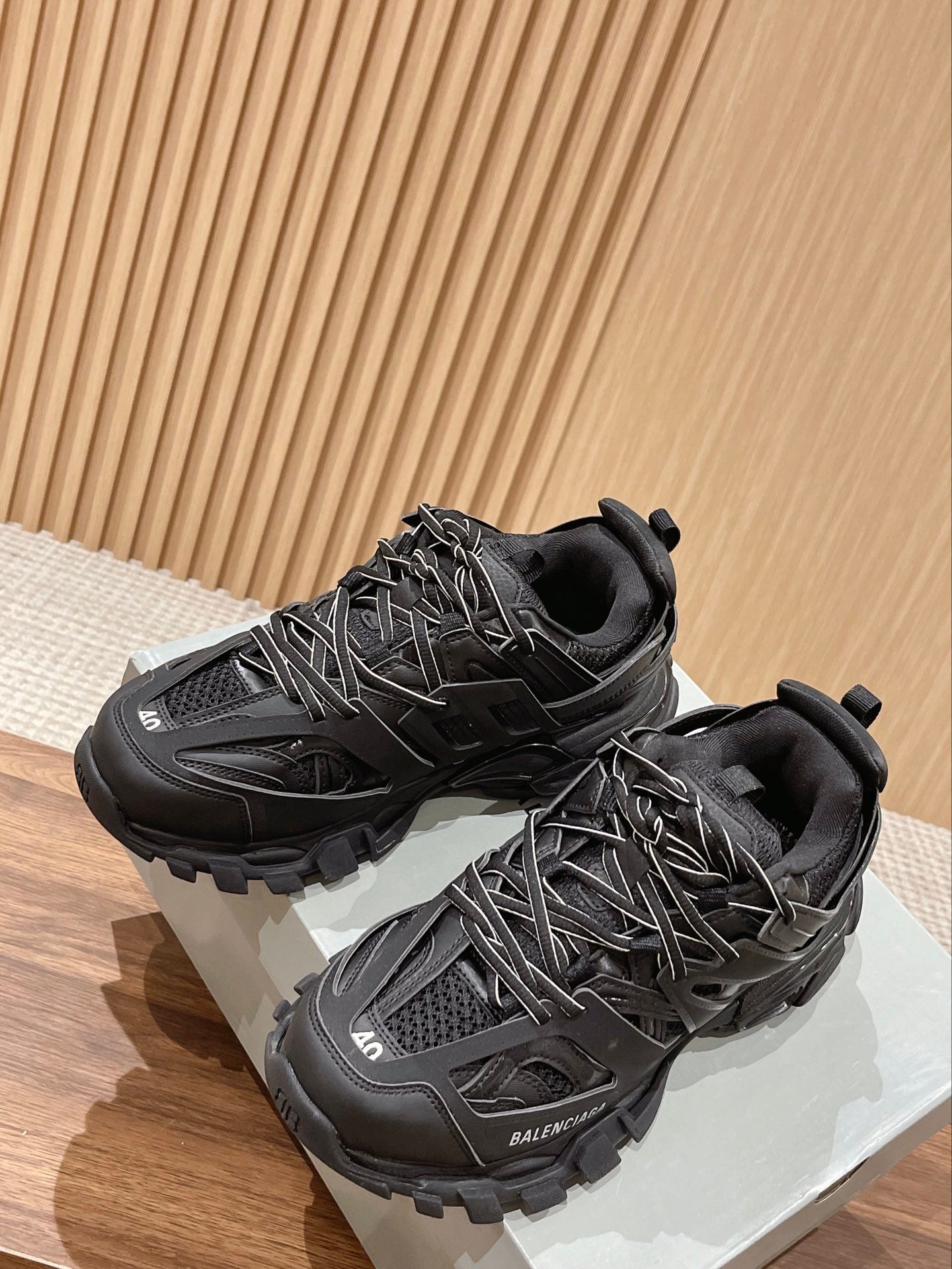 Balenciaga Track Sneakers - Black