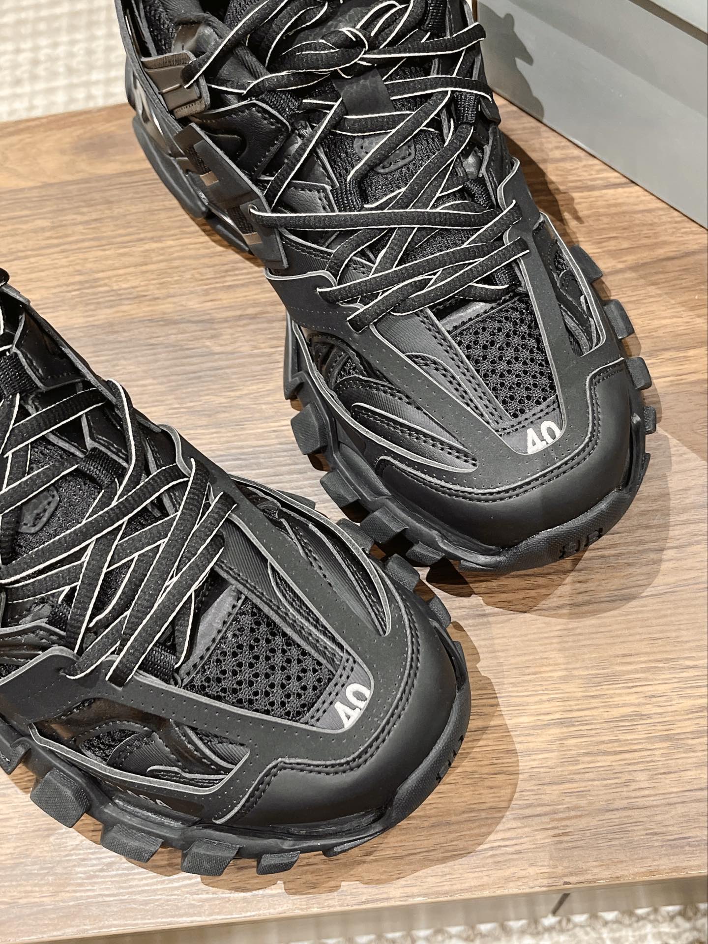 Balenciaga Track Sneakers - Black